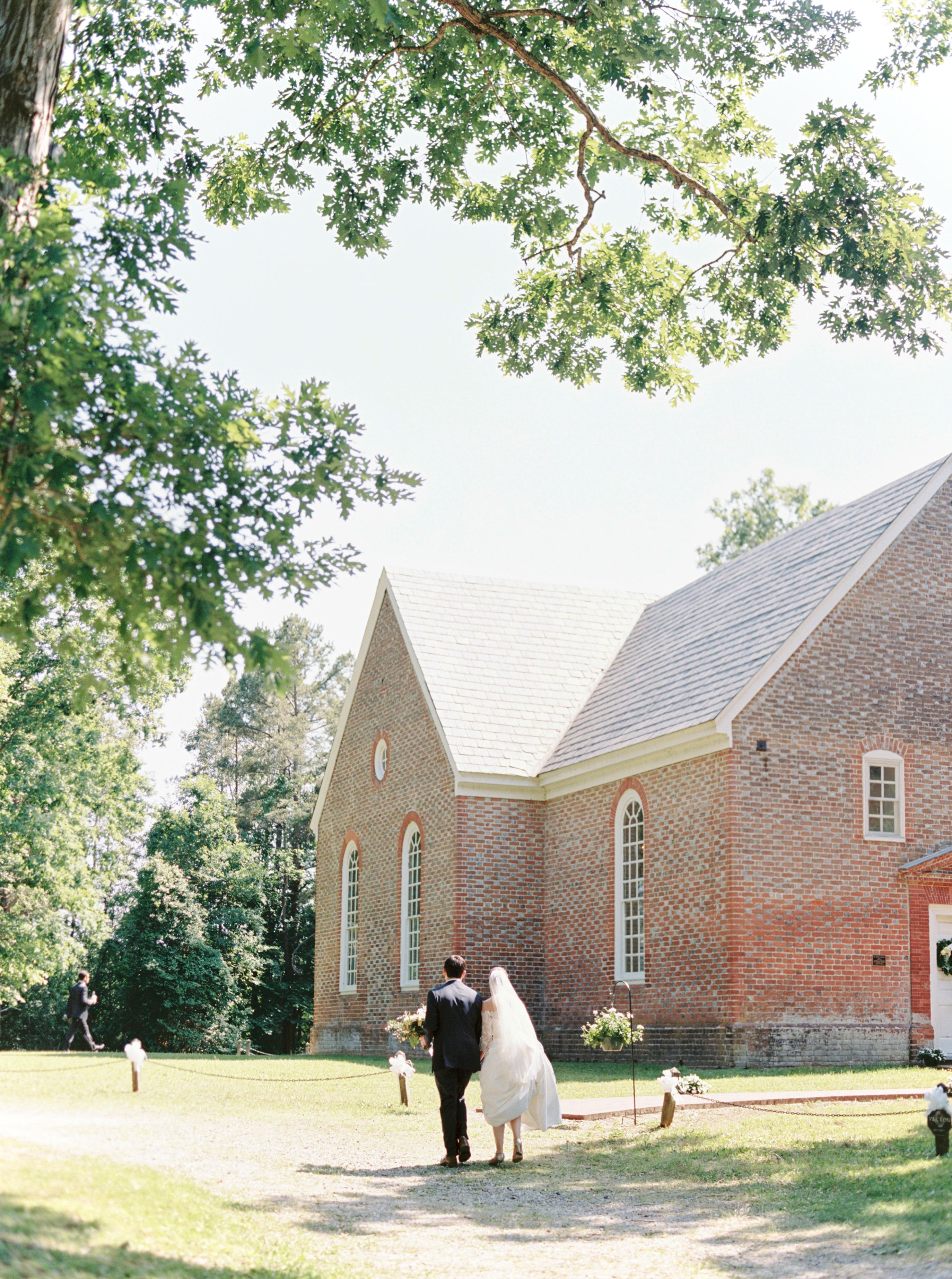 Old St. John Historic Church wedding Virginia